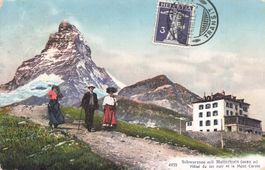 Schwarsee mit Matterhorn hotel du lac noir monte Cervin