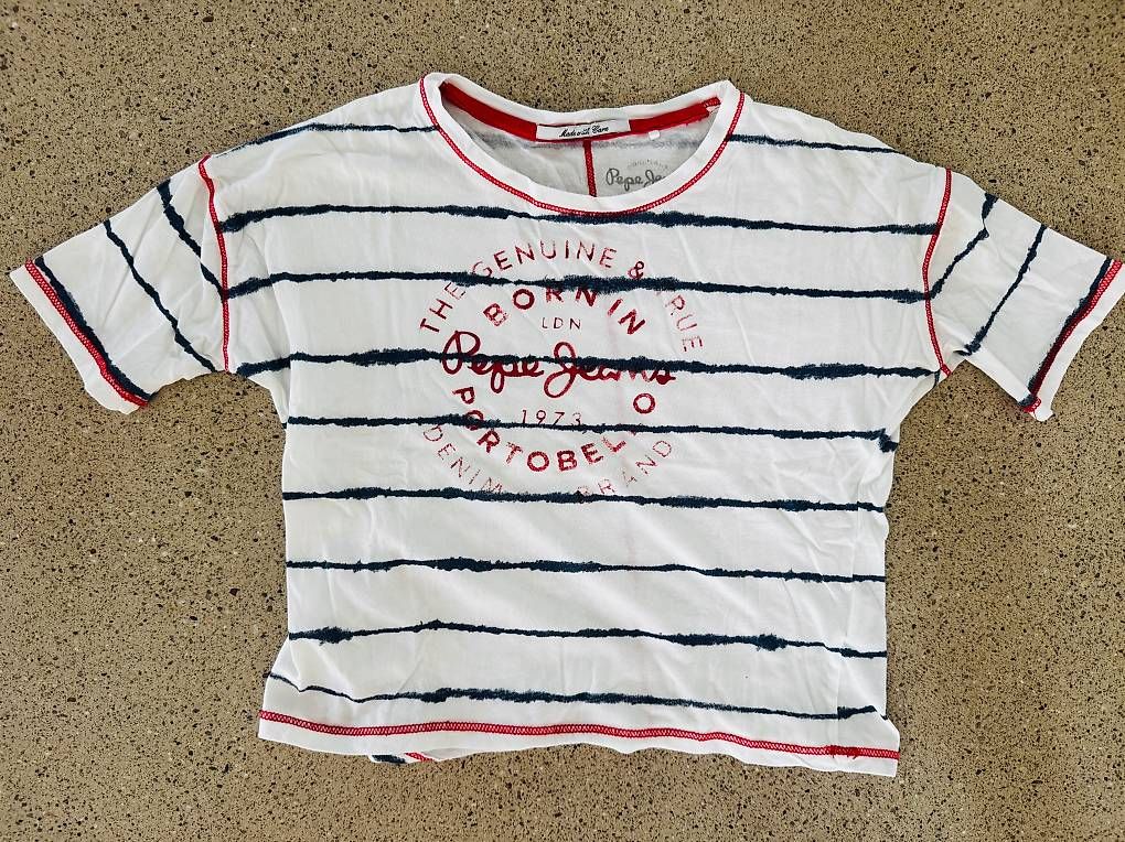 Pepe Jeans Blouses, T-shirts & Tops: Pepe T-Shirt, Gr.128 – D'occasion à Binningen par bebema