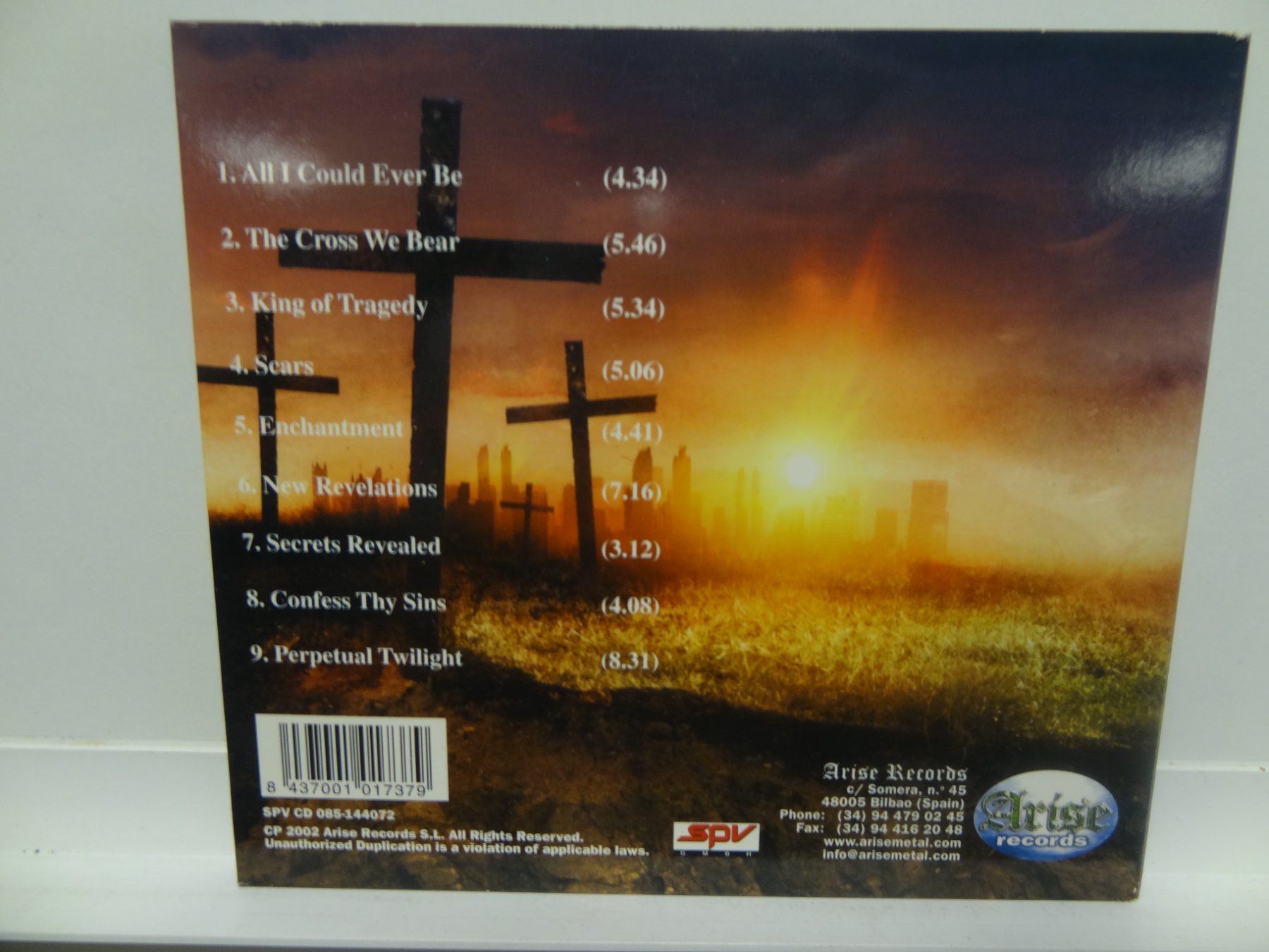 CDs: Axenstar Perpetual Twilight CD – D'occasion à luzern par musicandart 1