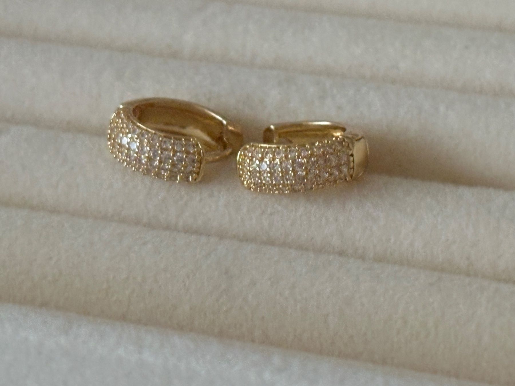 Orecchini pendenti & Orecchini a lobo: Luxus Elegante Mini Ohrstecker Ohrschmuck Goldfarben – Nuovo (secondo la descrizione) da Biel-Bienne venduto da Roserosse13 3