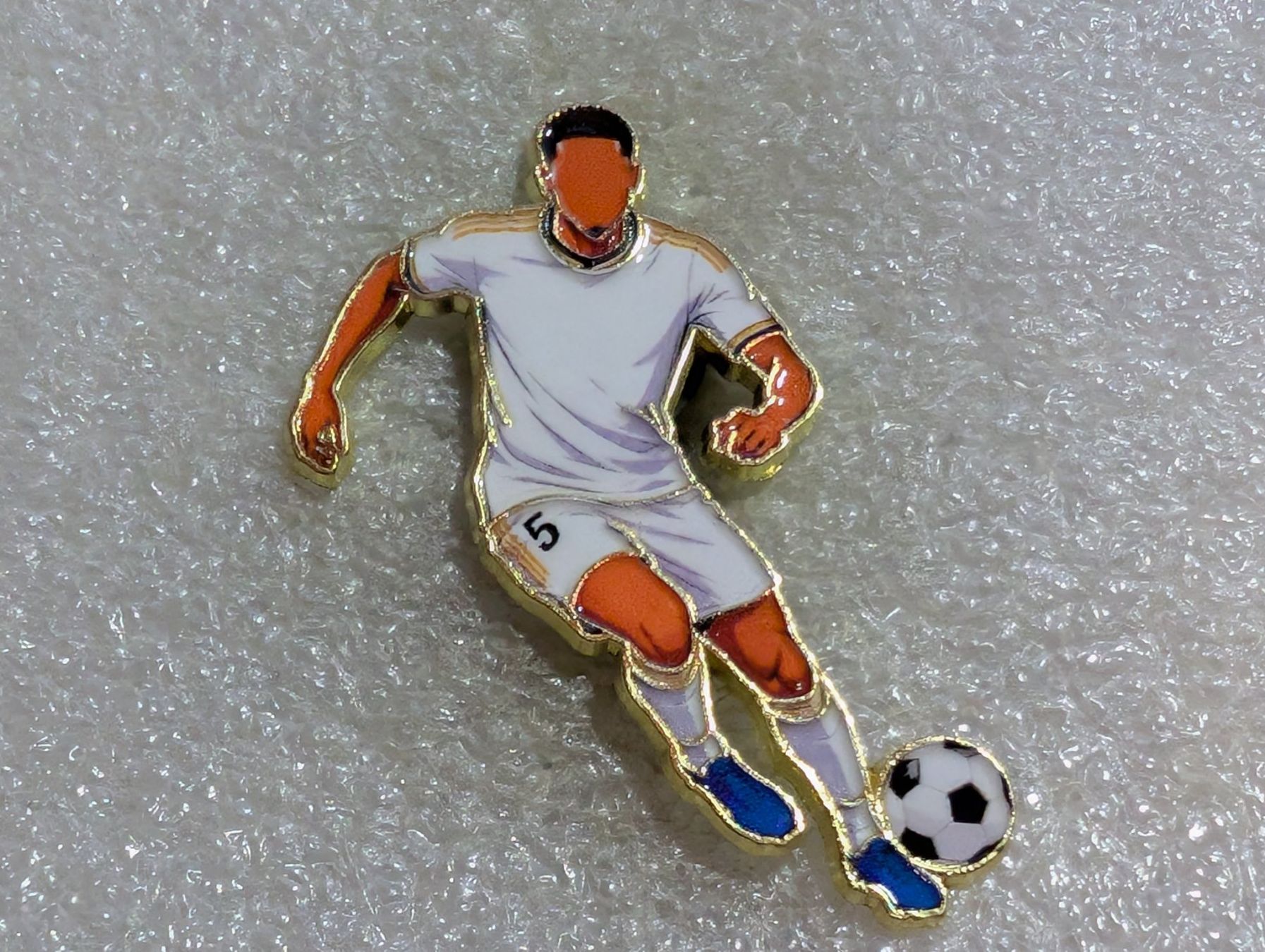 Placchette & Badge: Ansteckpin 241: Fussball Star – Usato da Oppligen venduto da Pin-Fall-Shop