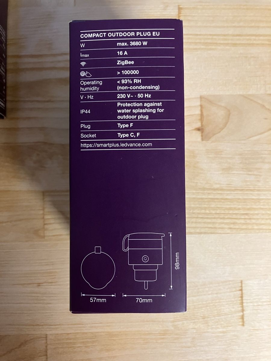 Spine: Ledvance Outdoor Plug NEU – Nuovo (secondo la descrizione) da Zürich venduto da mauerhoferi 2