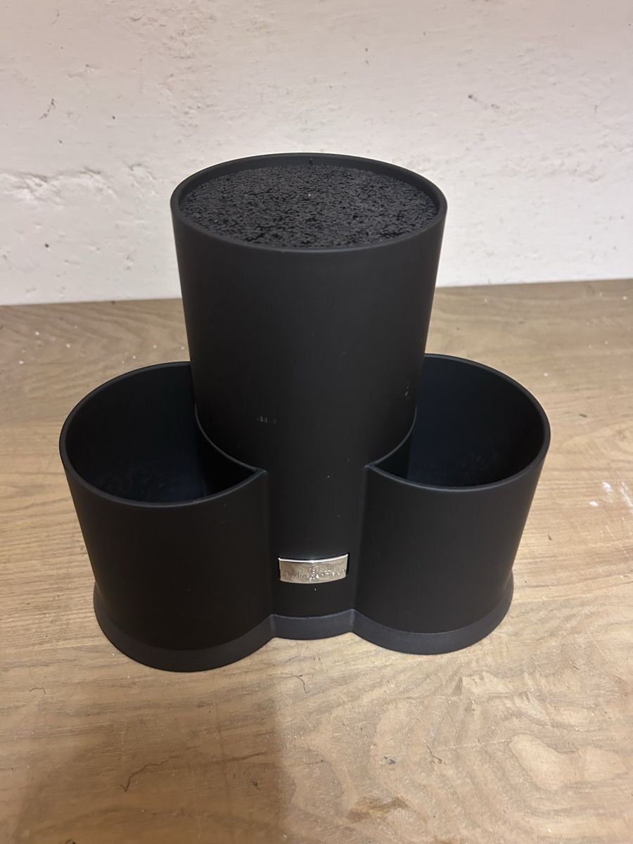 Elettrodomestici da cucina: Versatile Black Knife Block & Utensil Holder for Kitchen – Nuovo e nell'imballaggio originale da Marly venduto da redinaber