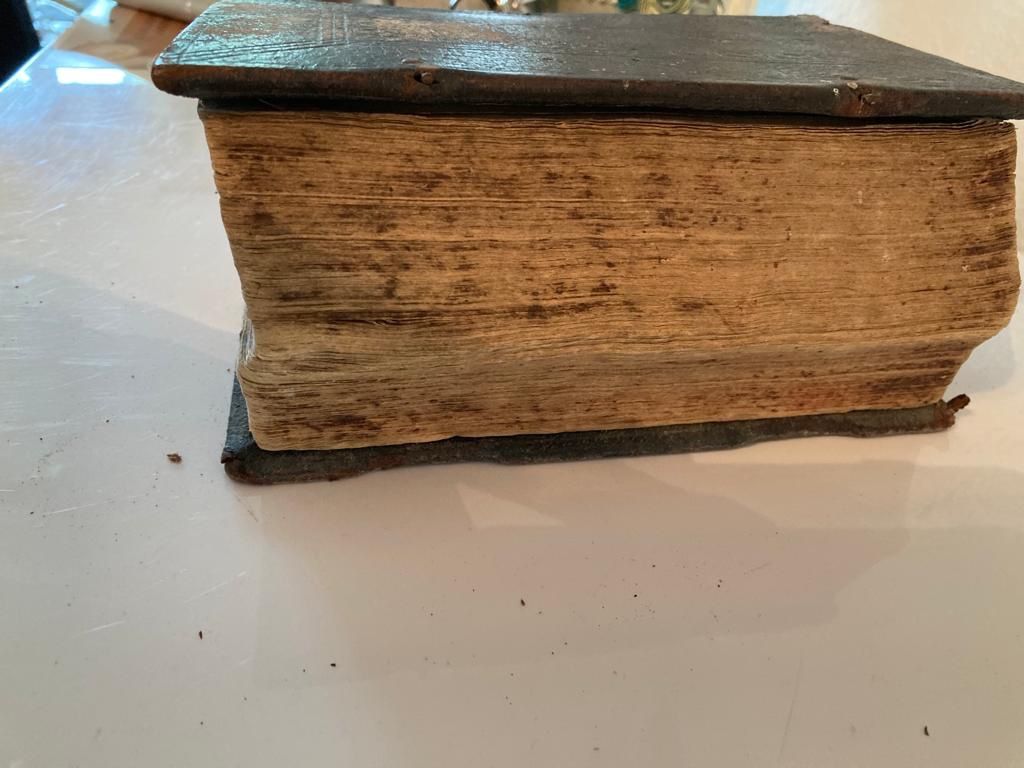 Libri: Altes Buch mit biblischen Texten – Usato da Buttikon SZ venduto da FlohmarktParadies 2