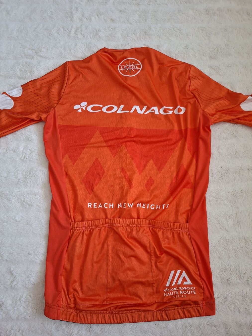 Canottiere & Pantaloni: Maillot cycliste Le Col, orange, taille S -  – Usato da Renens VD venduto da ser_j2fn 1
