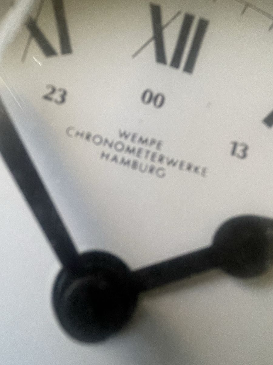 Orologi: Schiffsuhr Wempe Chronometer Quartz Hamburg – Usato da Altnau venduto da LinaAuktion 9