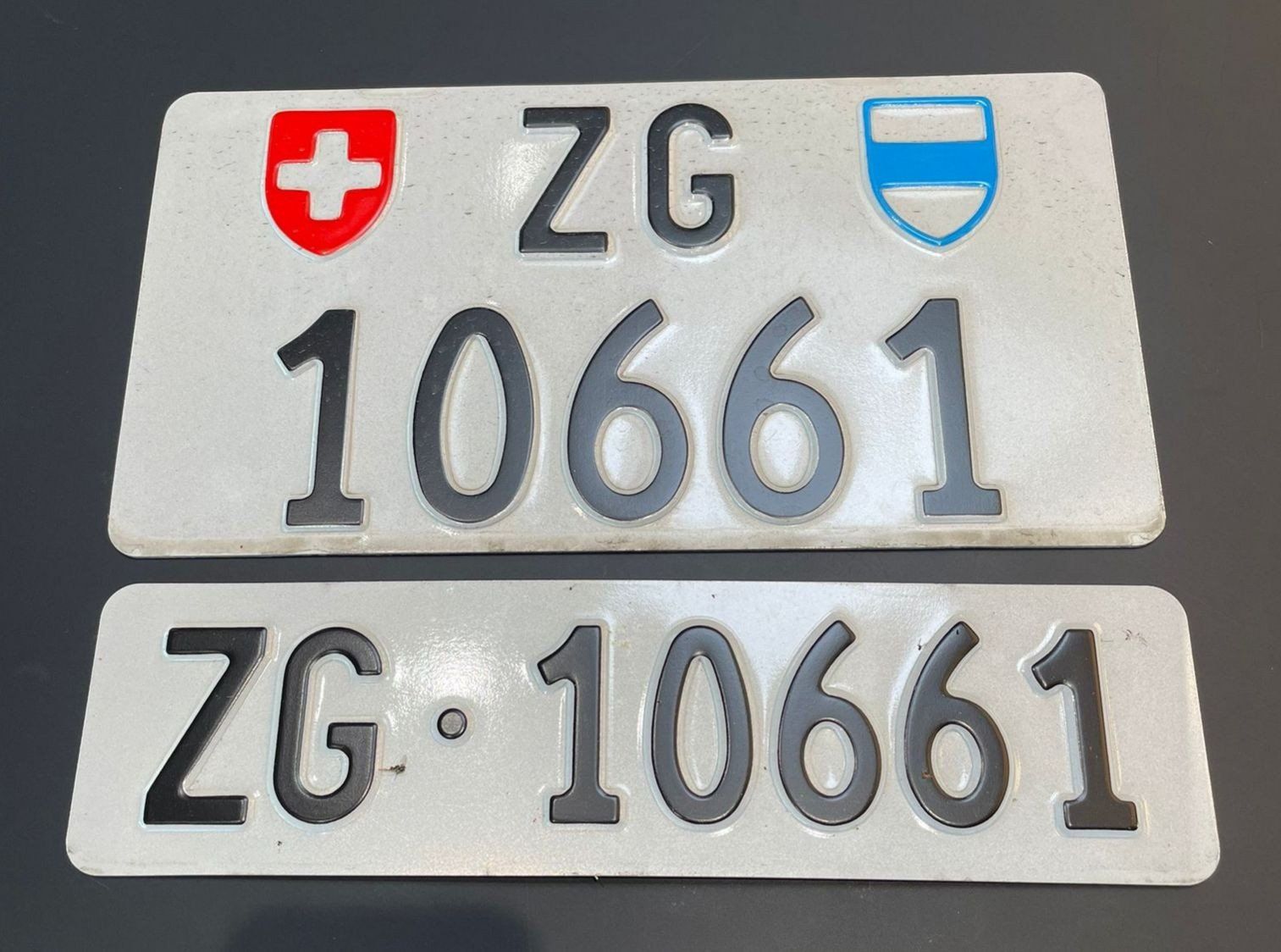 Ecriteaux: Autokontrollschild ZG 10661 – D'occasion à Zug par Chrisruck_87