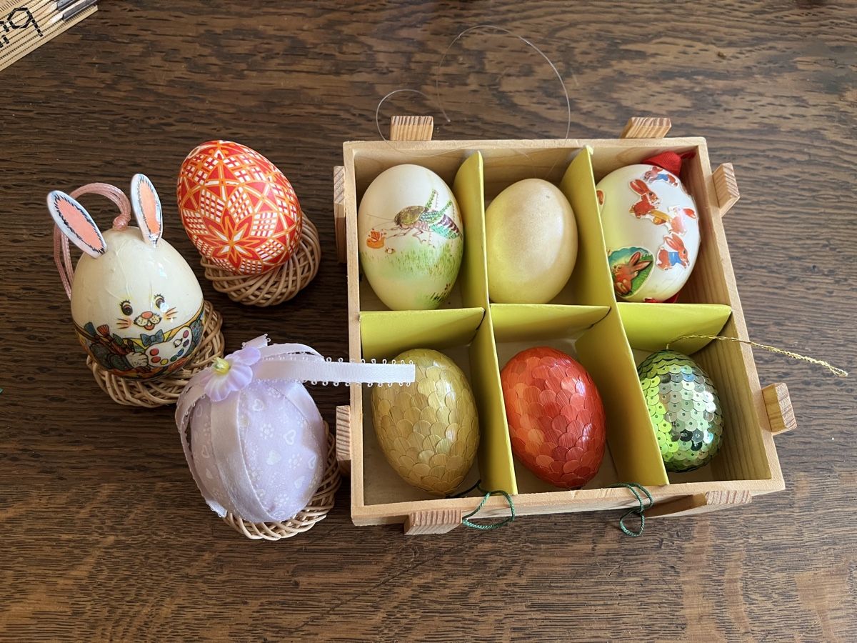 Tutte le decorazioni: 7 Ostereier und 2 Gratis dazu Deco – Usato da Urnäsch venduto da schneewittli. 1