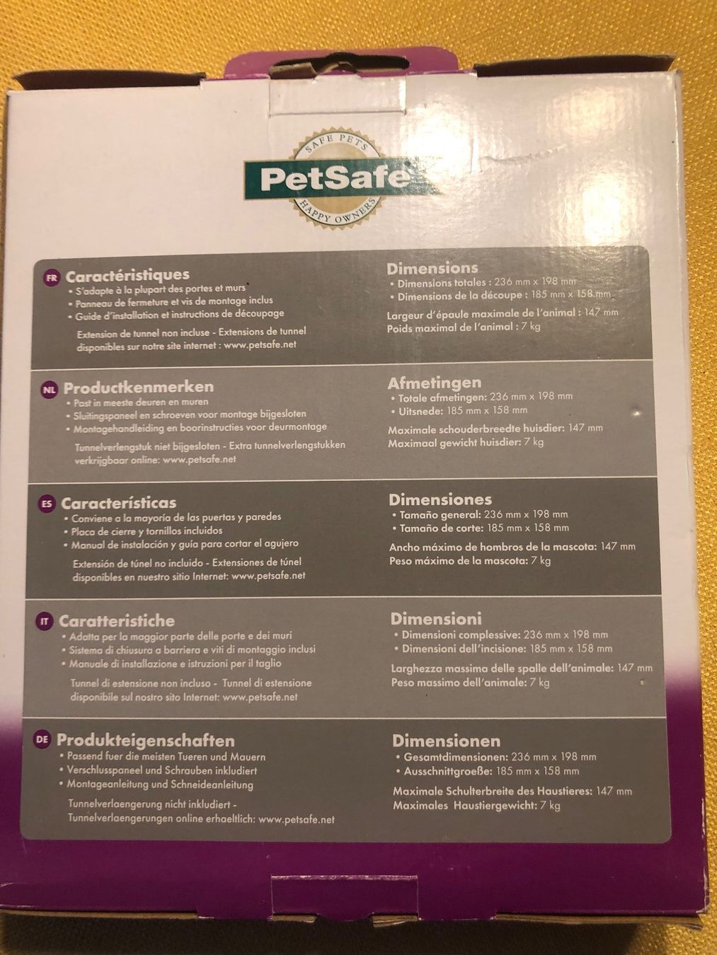 Katzenklappen: NEUE Hunde- oder Katzenklappe – Neu und originalverpackt aus Oberweningen von Gerini 1