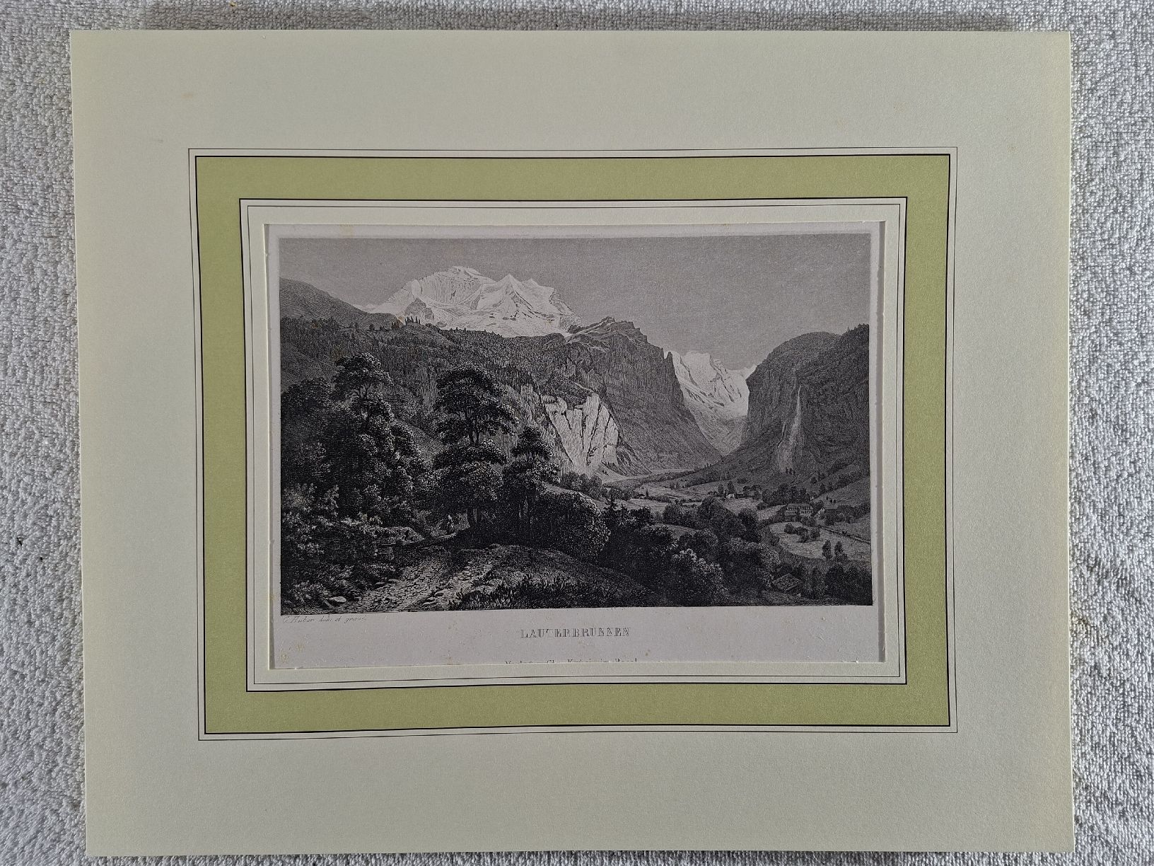 Incisioni: Lot 10 , 5 Stiche berner Oberland  – Usato da Grindelwald venduto da carro5