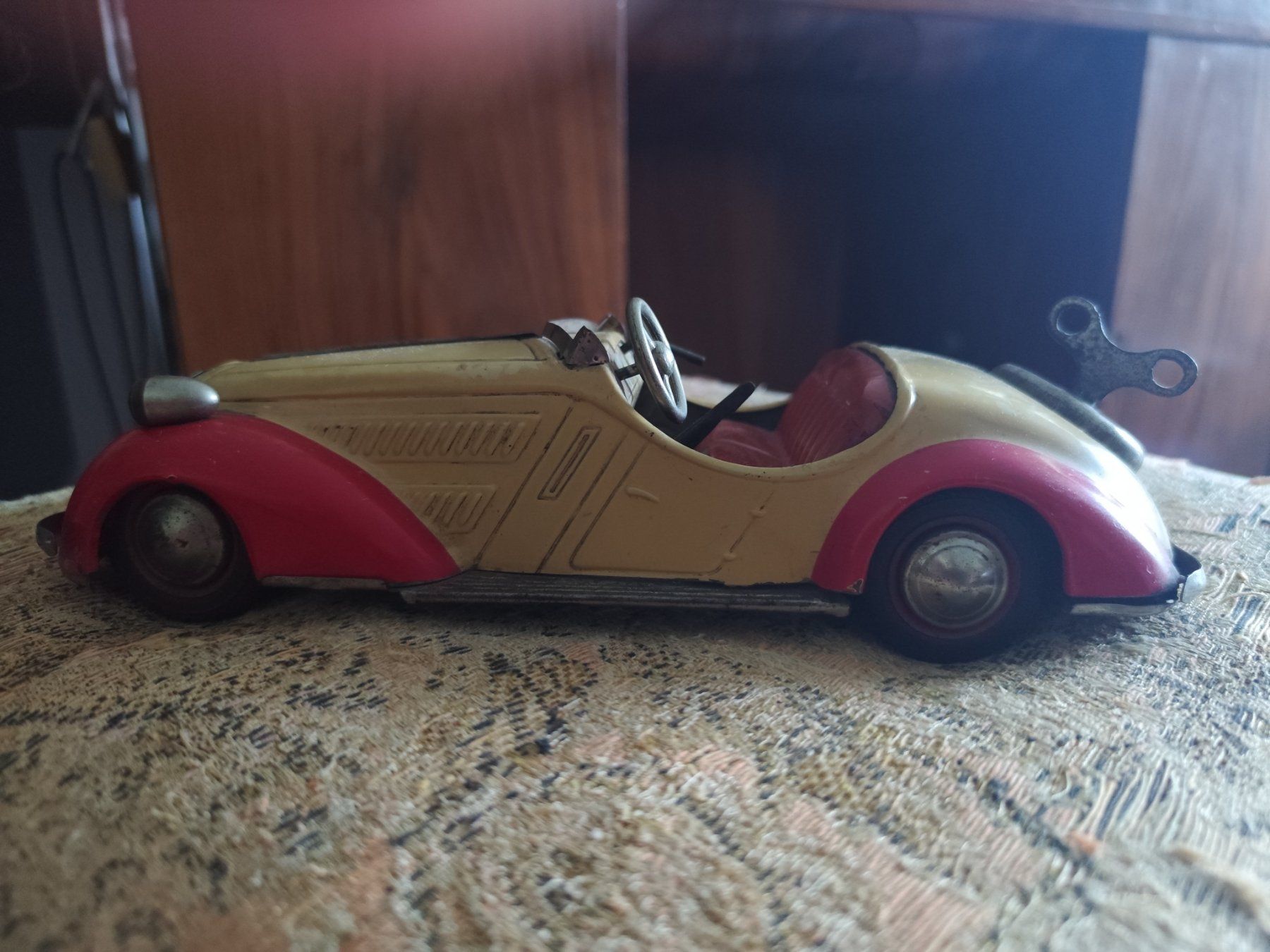 Voitures modèles: Distler Wanderer 1955 uraltes blech cabrio auto – D'occasion à minusio par bierbrauer 2