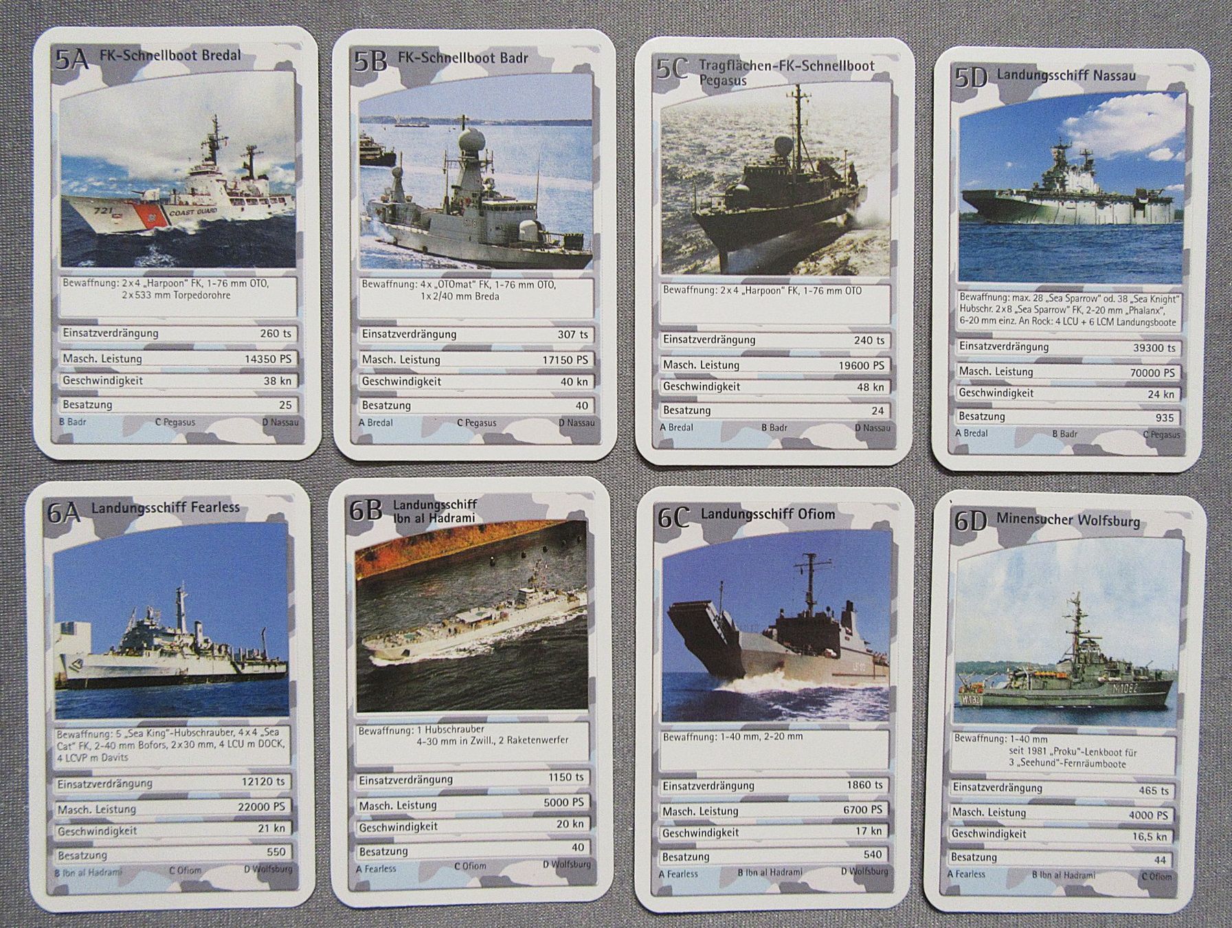 Giochi: Quartett - Marine - Giga Trumpf – Usato da Auenstein venduto da Padabimbim 4
