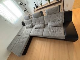 GRATIS Grosses Ecksofa mit Bettfunktion