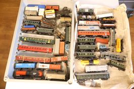 Märklin & Co 50 x Wagen Konvolut H0 Sammlung