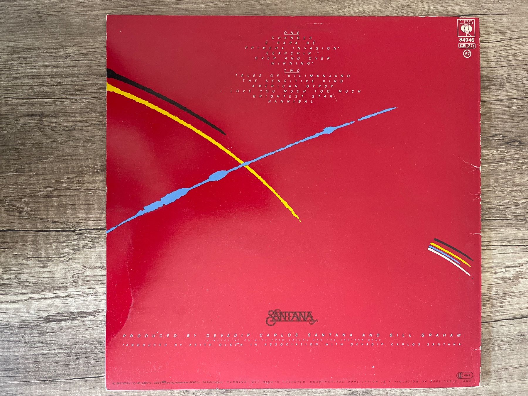 Dischi in vinile: A16/Santana - Zebop! – Usato da Frutigen venduto da Philippe_jsp 1