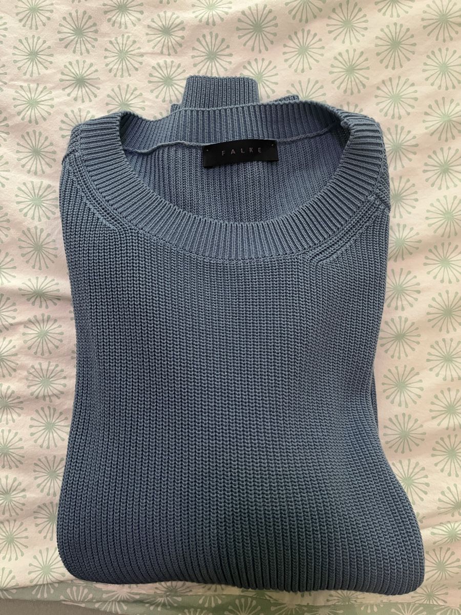 Falke Maglioni & Felpe: FALKE Strickpullover, hellblau, Grösse One Size, neuwertig – Usato da Zürich venduto da aar_zfg8 3