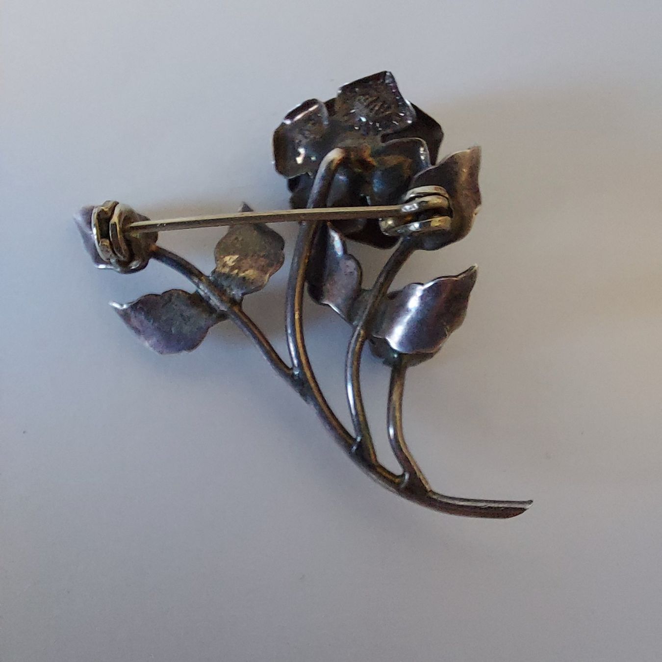 Broches & Aiguilles: Brosche Rose Silber 925 Vintage gebraucht – D'occasion à Zürich par sylc77 1