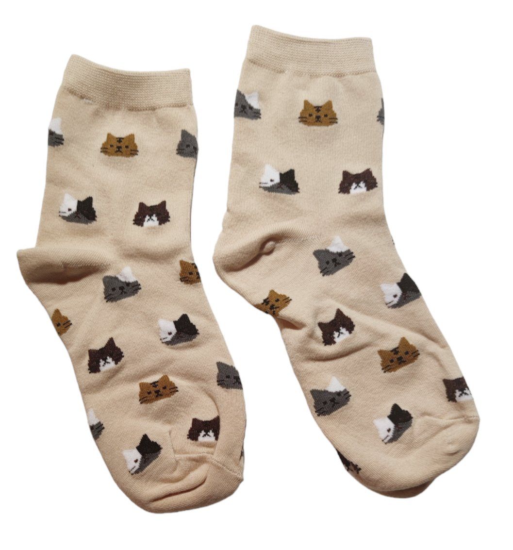 Calze: Socken Katzen / Cats – Nuovo e nell'imballaggio originale da Zürich venduto da amysmith