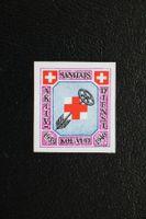 SANITÄTS KOL. VI/17 AKTIVDIENST Marke geschnitten 1939 -1940