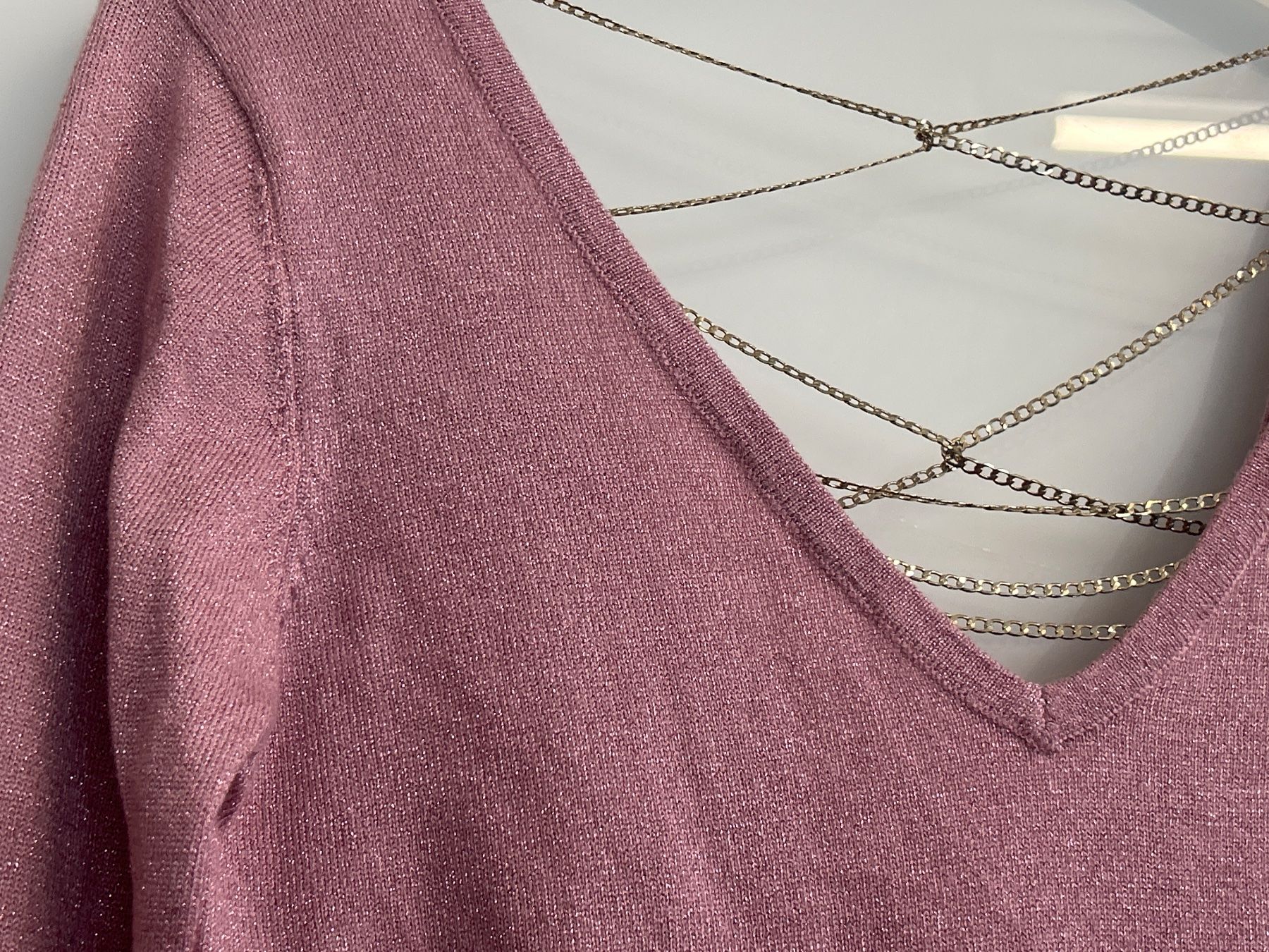 Maglioni & Felpe: Pullover Lang Figurbetont mit Ketten 1 Size Neu – Nuovo e nell'imballaggio originale da Regensdorf venduto da Spyke55 3
