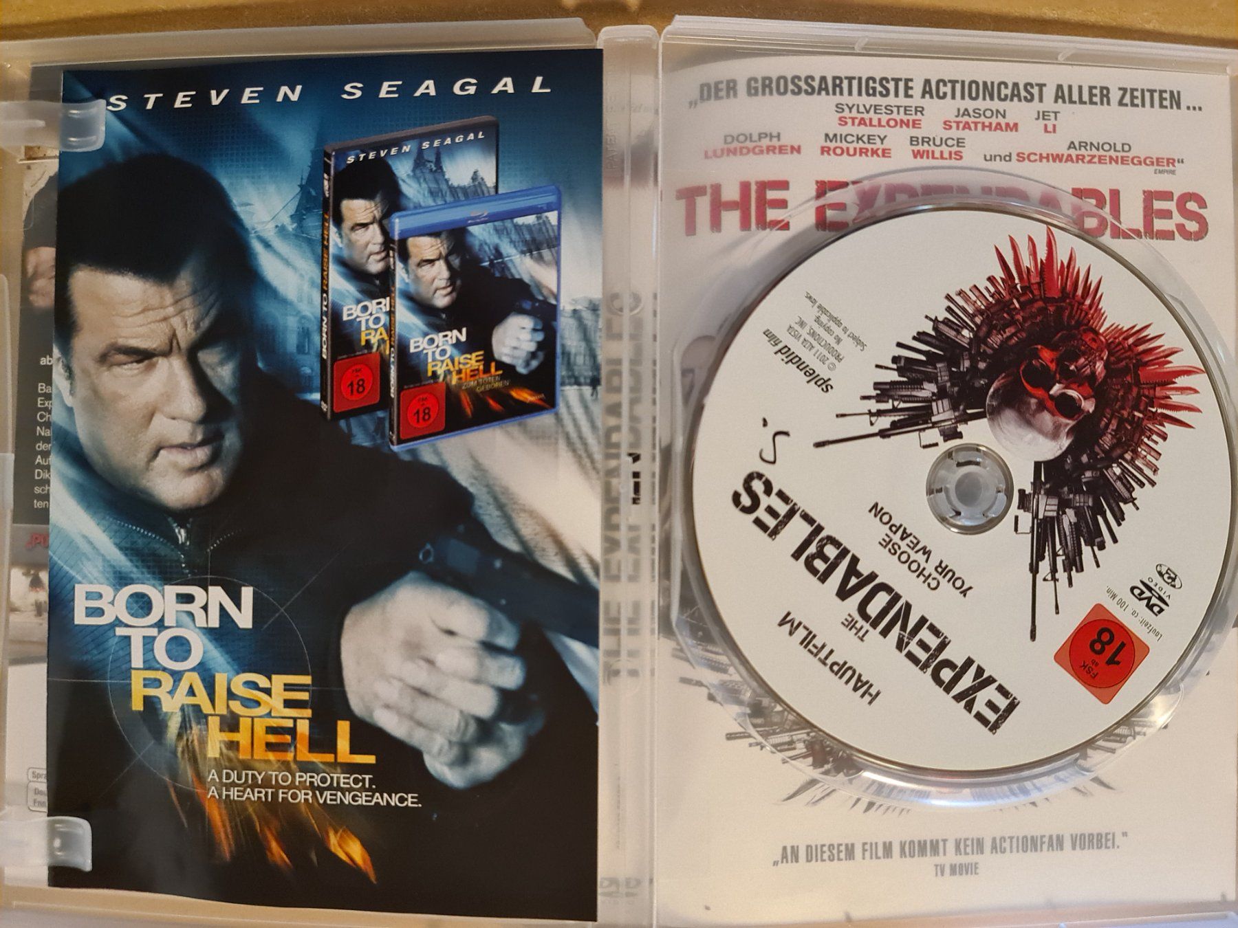 Tutti i DVDs: The Expendables DVD - Action pur mit Stallone & Co! – Usato da Dintikon venduto da Vexi 1
