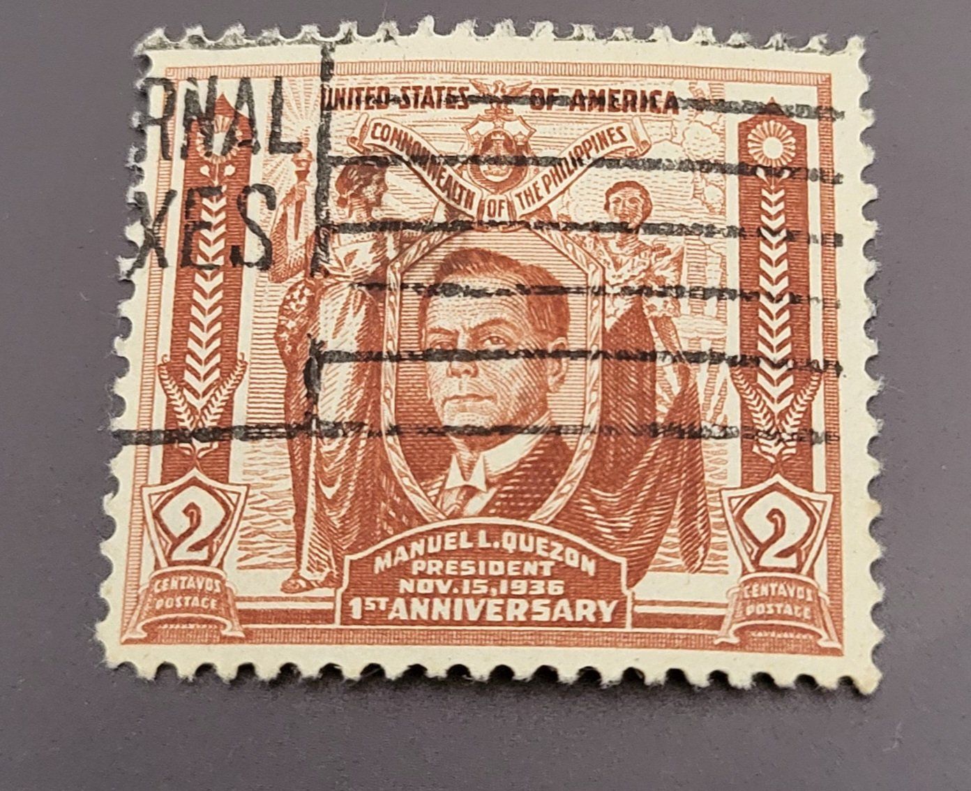 Tutti i francobolli: Philippinen 1936 briefmarke – Usato da St Gallen venduto da Stampsalshobby