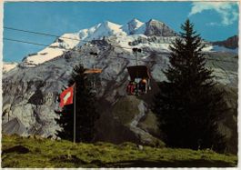 Kandersteg mit Blümlisalp mit Sessellift