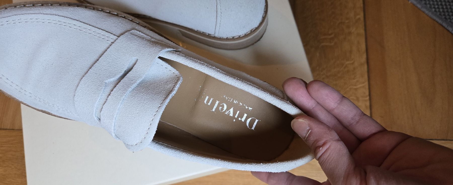 Scarpe da donna: Damen Halbschuh Hellgrau Gr. 39  – Usato da Basel venduto da 056rm 6