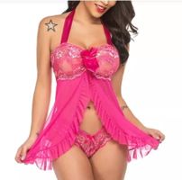 Chemise de Nuit Dentelle ,Lingerie pyjama, ensembles ,M