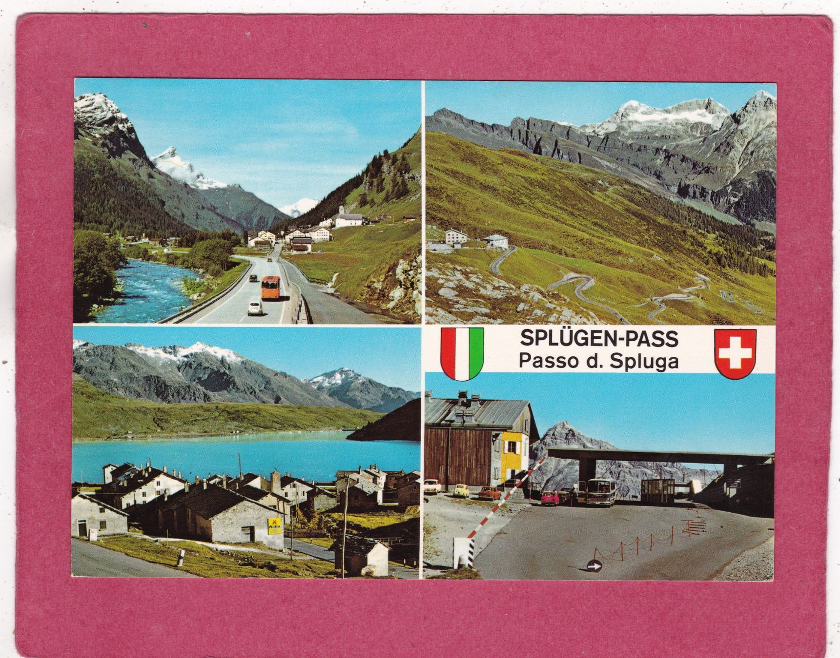 Cartoline postali: Splügenpass 1985 – Usato da Herisau venduto da Lisegrat2008