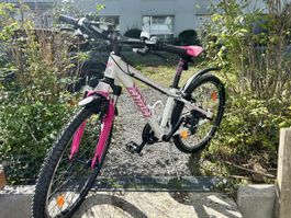 Kinder Mountainbike Ghost weiss pink guter Zustand