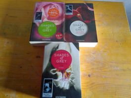 E.L. James: Shades of Grey - Trilogie, 3 Bände,
