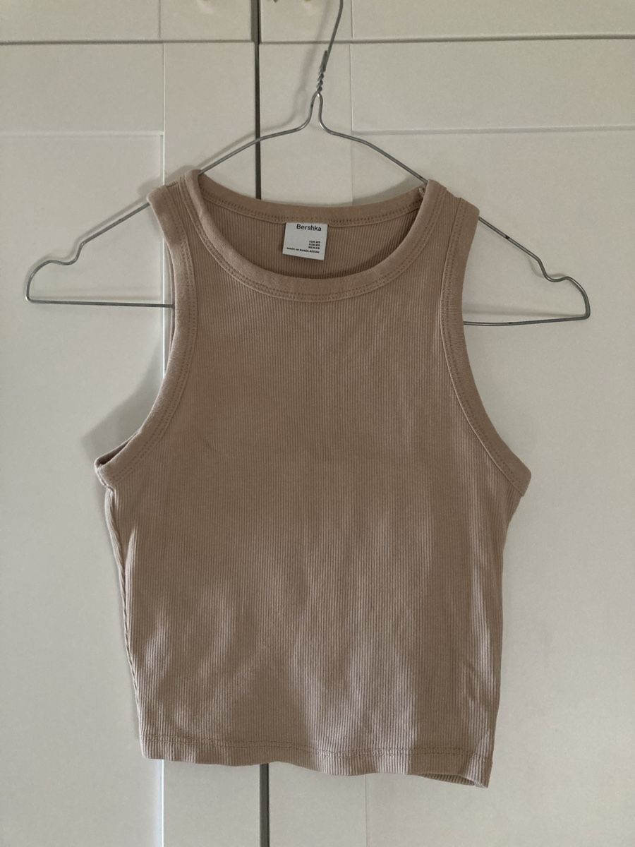 Bershka Tops: Top beige, XS – Gebraucht aus Le Mont-sur-Lausanne von aude_mgn