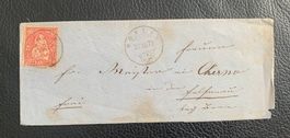 Lettre de Möhlin 31.12.187 pour Aarau