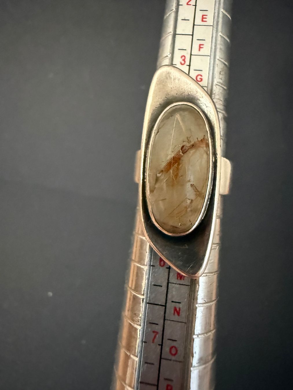 Ringe: Silber Ring mit Rutilquarz 925 – Gebraucht aus Spiegel b. Bern von Rogger72 3