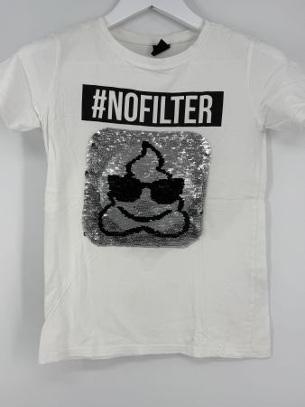 Shirt mit Pailletten-Motiv Gr. 146/152 von chapter young