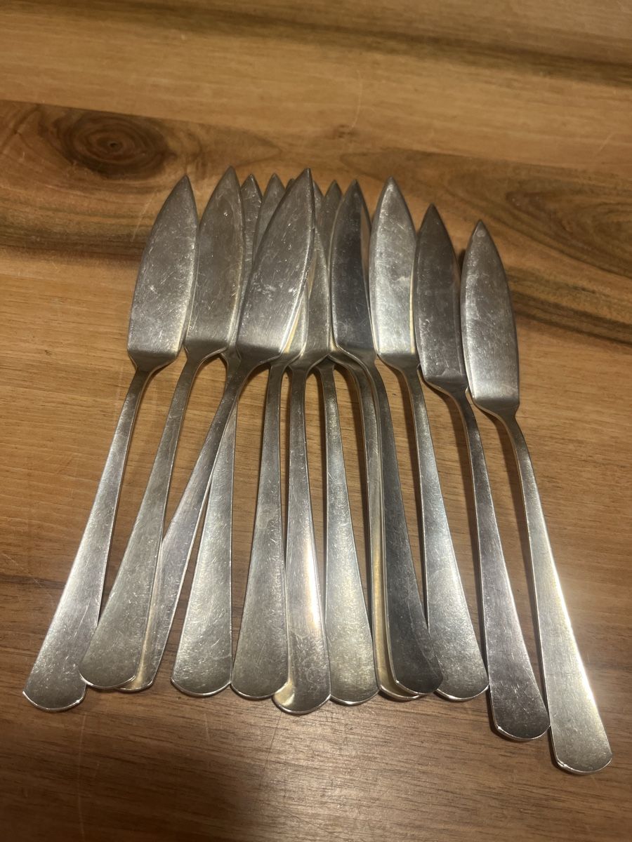 Pott Set di posate: Fischmesser 12er Set Pott Nr. 735-90-30 gebraucht – Usato da Würenlos venduto da KLG_3TBs 5