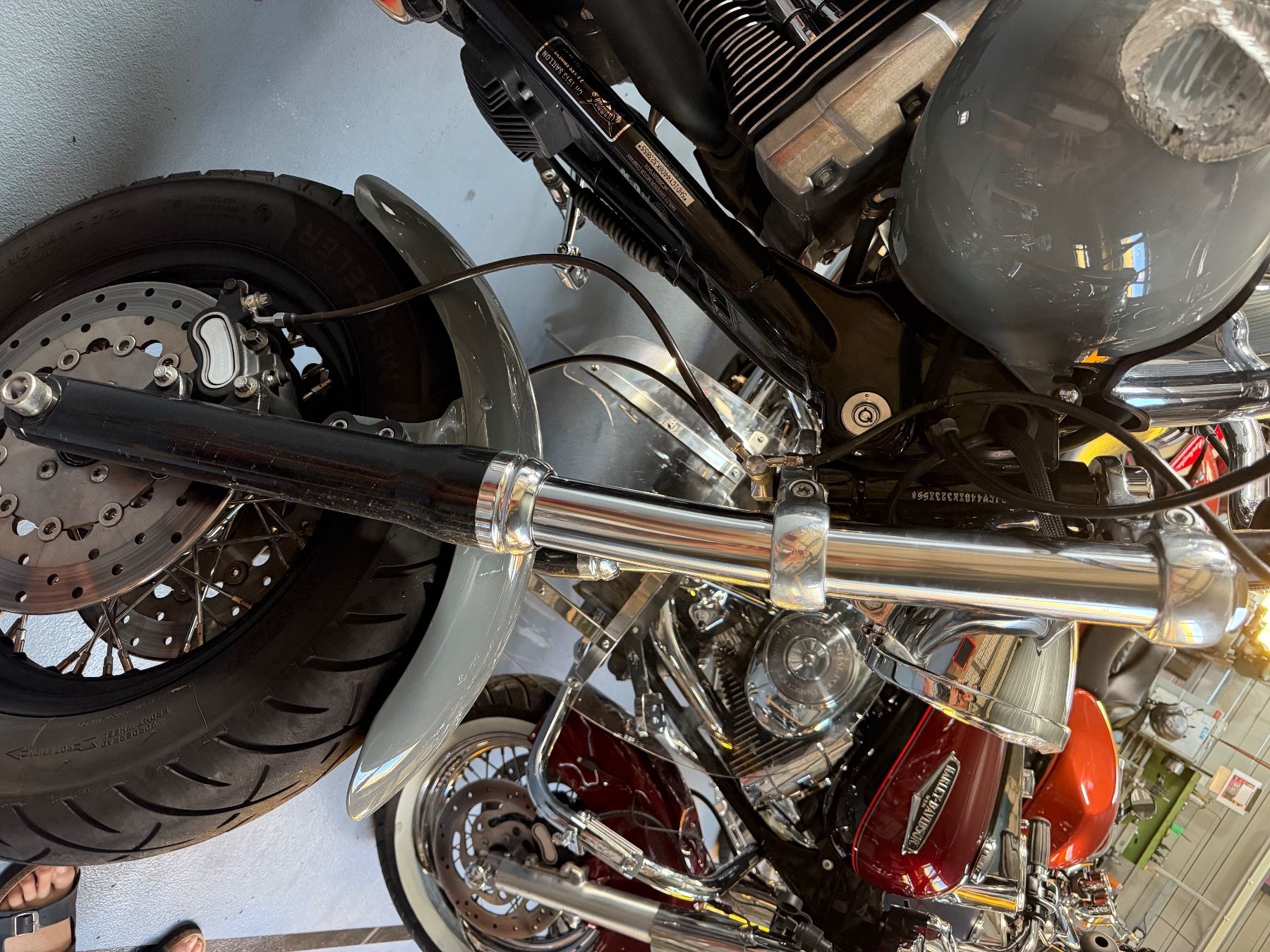 Chopper: Motorrad Harley Davidson Fat Bob gebraucht – Difettoso da Sachseln venduto da her_y2b5 5