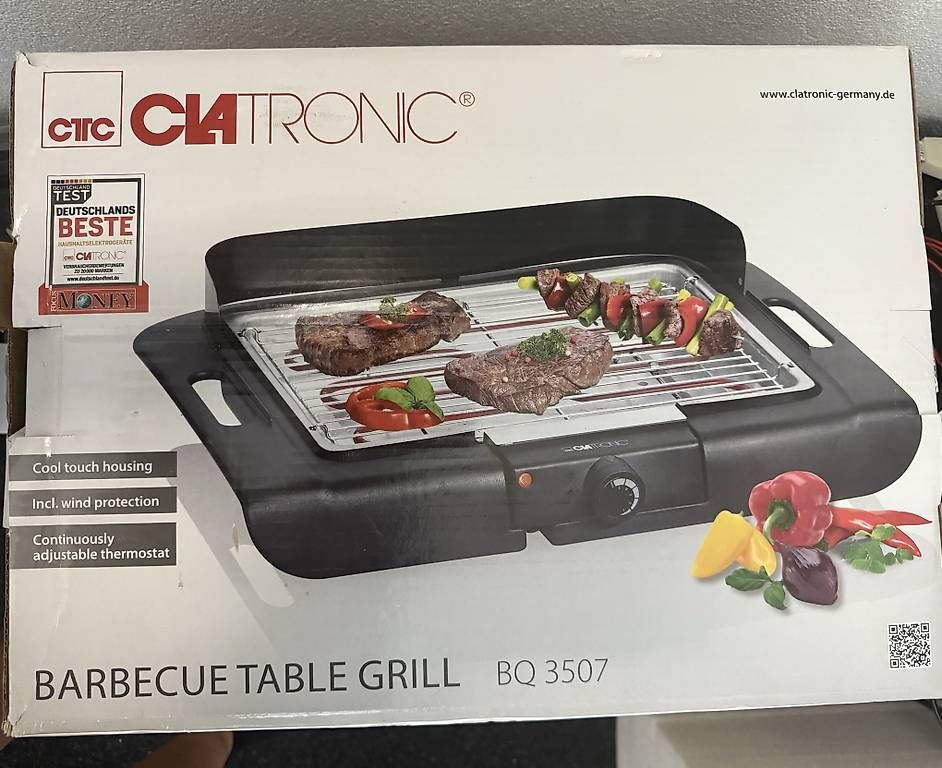 Grills: Clatronic Barbecue Table Grill BQ 3507 – Gebraucht aus Flawil von ara_pdx9