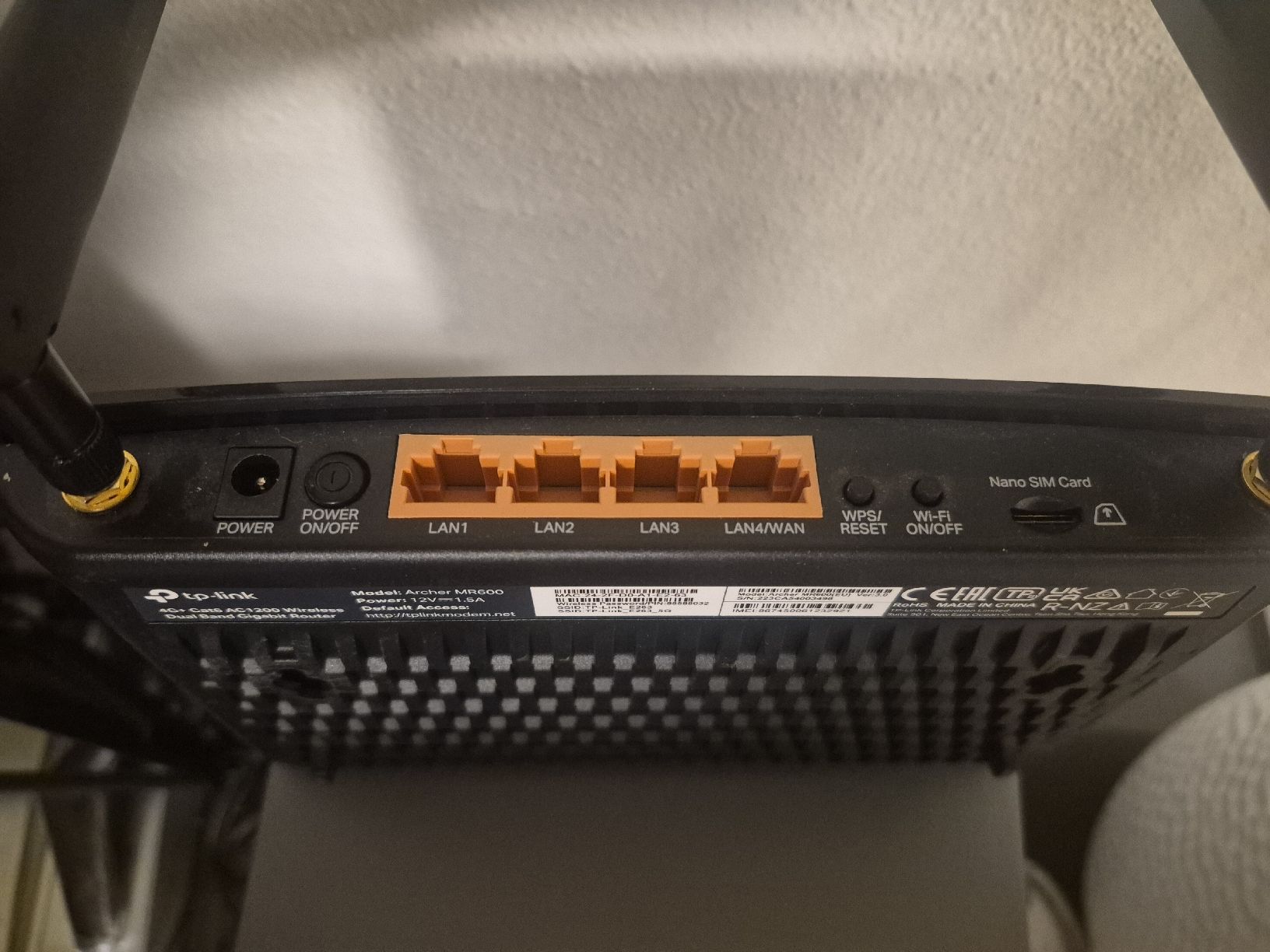 Modems & Router: TP Link MR600 4G+ – Gebraucht aus Sembrancher von Filipe12Martins 3