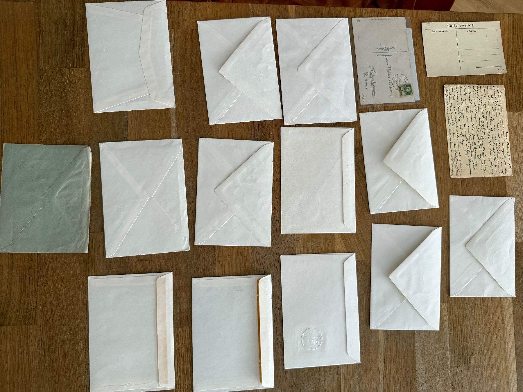 Enveloppes & pochettes d'envoi: Briefumschläge mit Postkarten URI – D'occasion à Goldach par Messerguru 9