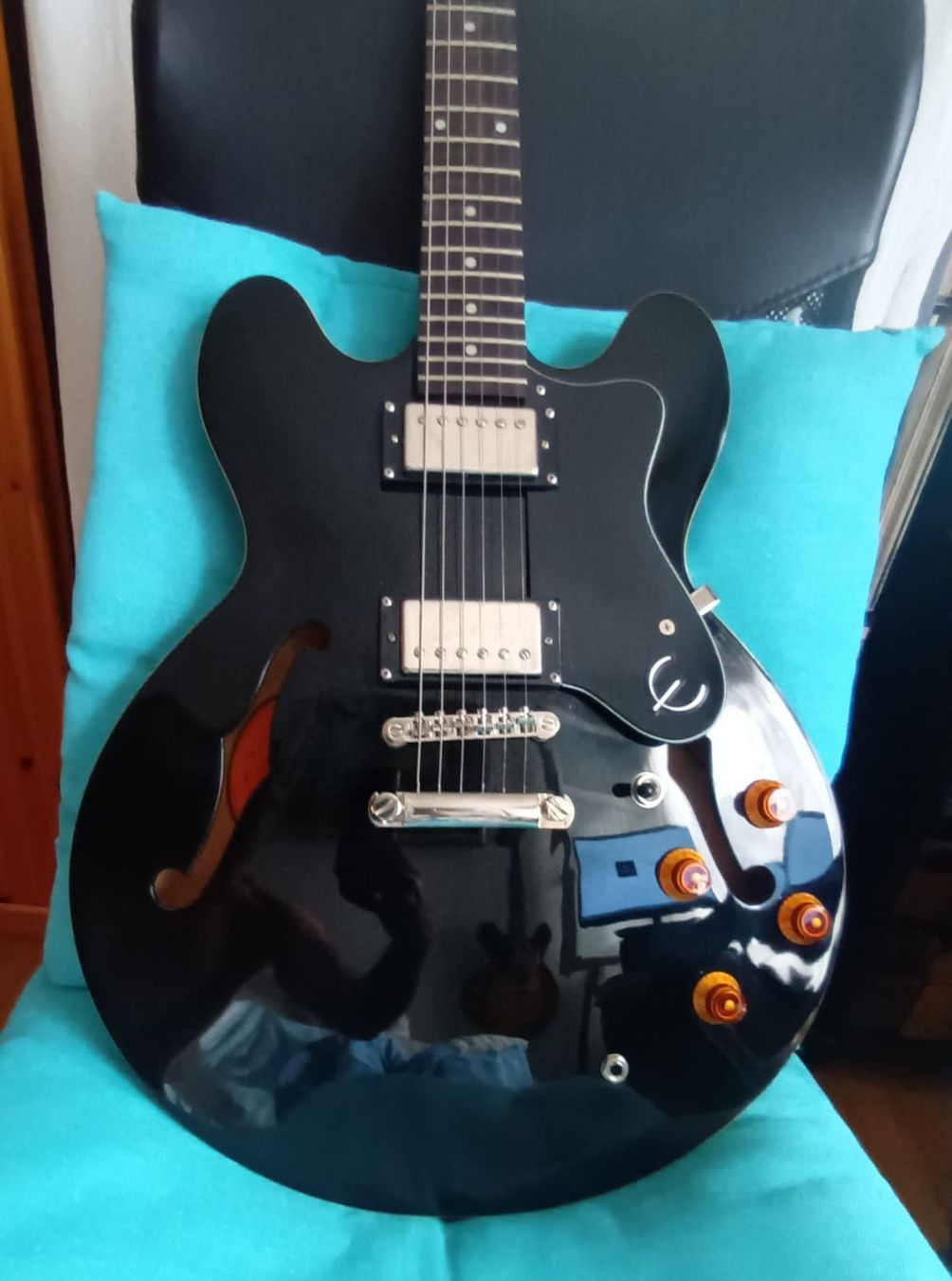 Epiphone Strumenti musicali: Epiphone DOT Semi-Hollow E-Gitarre AKTION% – Usato da zuerich venduto da Jewlsdesign