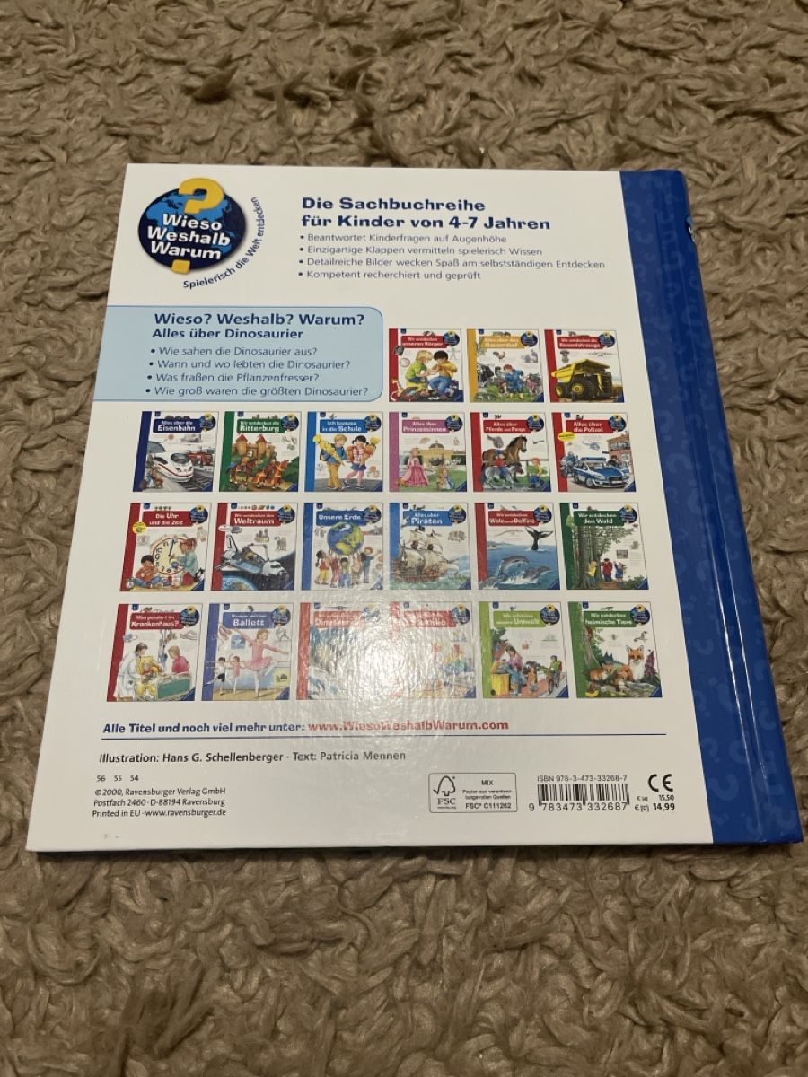 Bücher: Sachbuch Dinosaurier Ravensburger – Gebraucht aus Unterkulm von AnoliOccasion 2