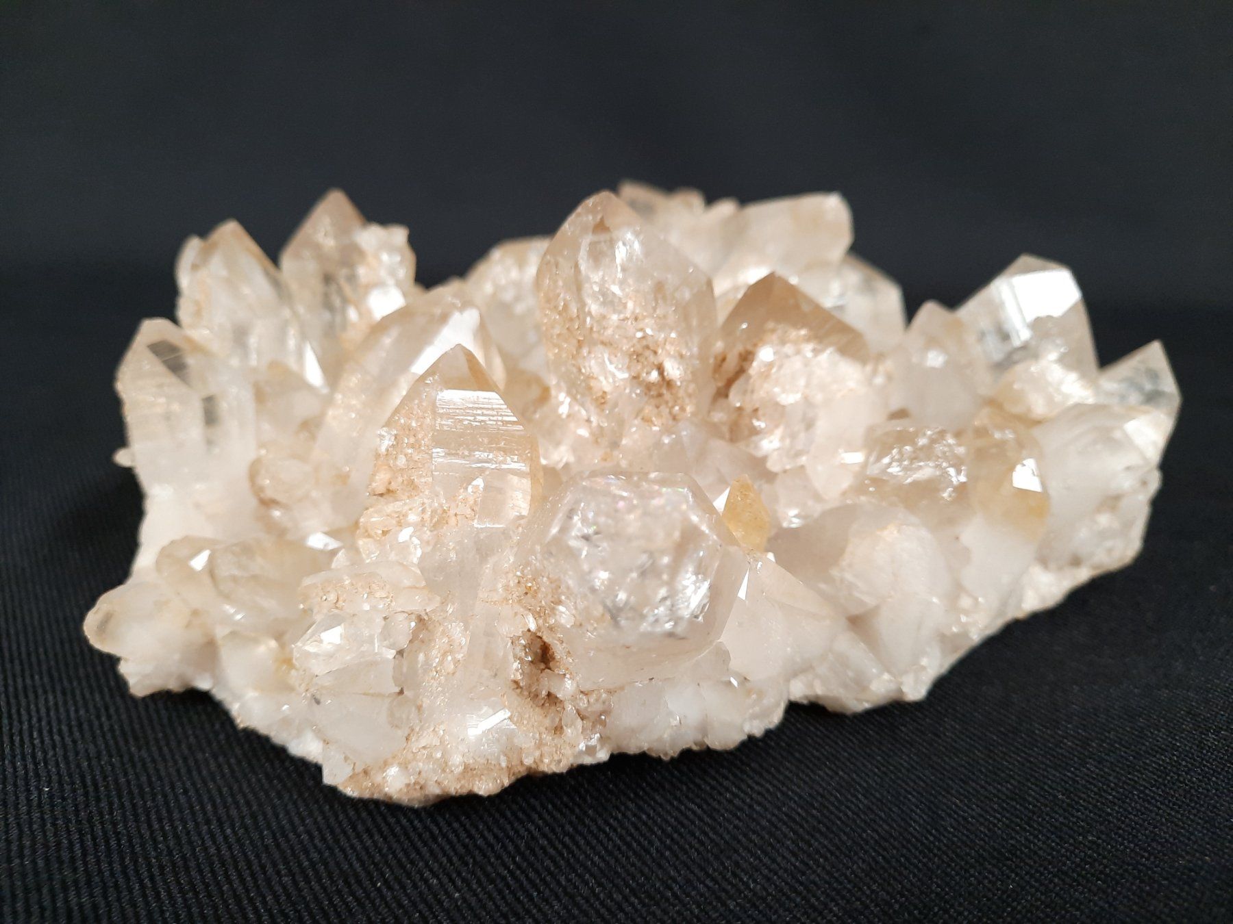 Edelsteine: Wunderschöne Quarzstufe / Bergkristall, ca. 21 cm – Gebraucht aus Beinwil am See von Restwert_Beinwil 4