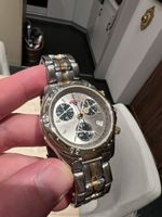 Certina DS Chronograph Edelstahl bicolor gebrauchter Zustand