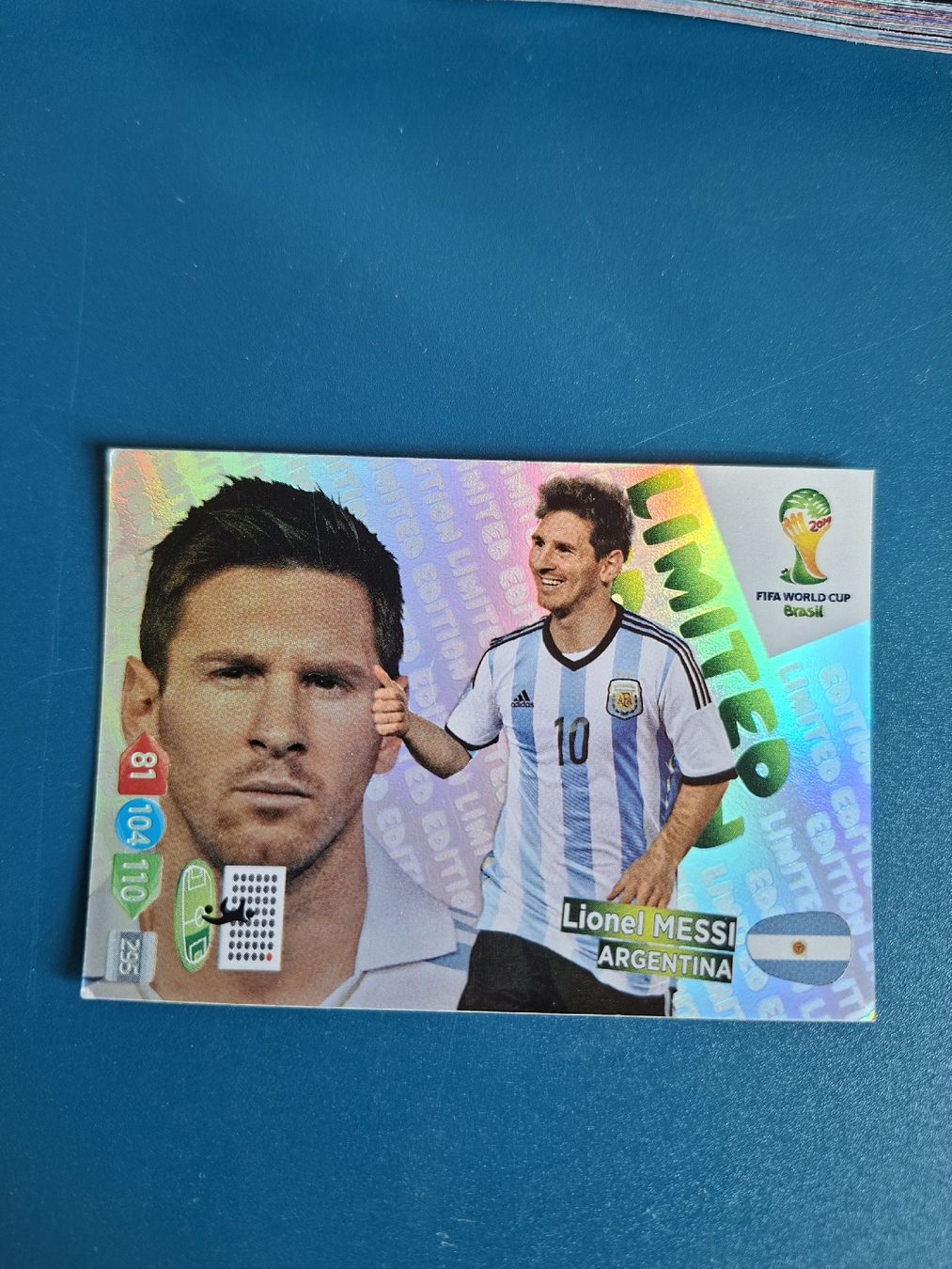 Panini Carte collezionabili: Lionel Messi Adrenalyn Panini 2014 – Nuovo (secondo la descrizione) da Bretzwil venduto da AnnenHolz