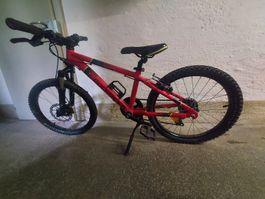 Kinder Mountainbike Rockrider rot gebraucht guter Zustand