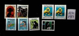 ÉMIRATS ARABES UNIS 3 SÉRIES1987 NEUVES. COTE 13.50 € /U639