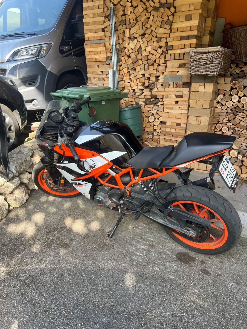 KTM Route: KTM RC 390 – D'occasion à Aarburg par Joerg.Andre 2