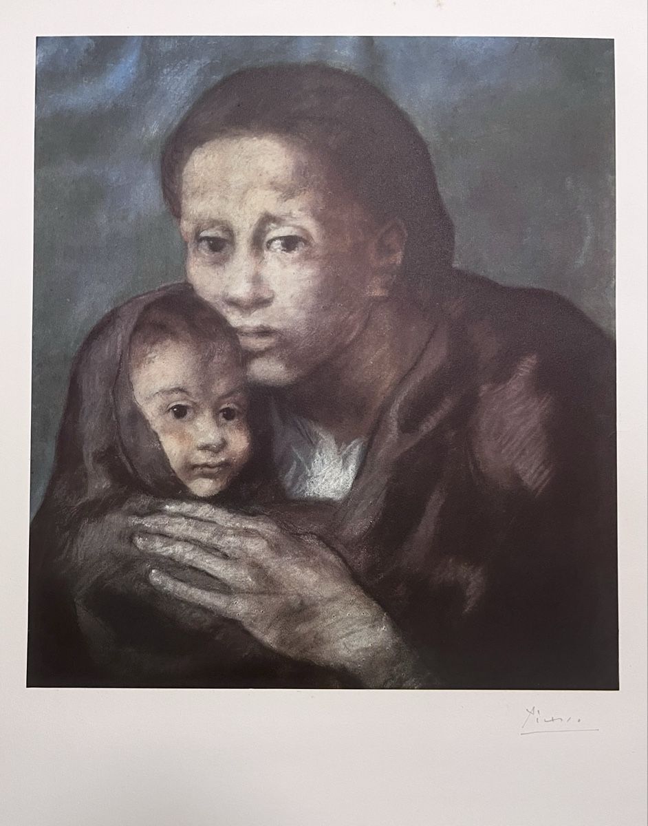 Grafica & Litografie: Pablo Picasso, Maternité (handsigned) – Usato da Cadempino venduto da RVA2301
